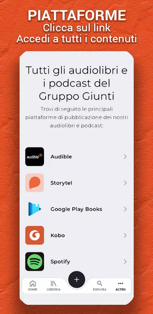 Giunti Audiolibri Screenshot3