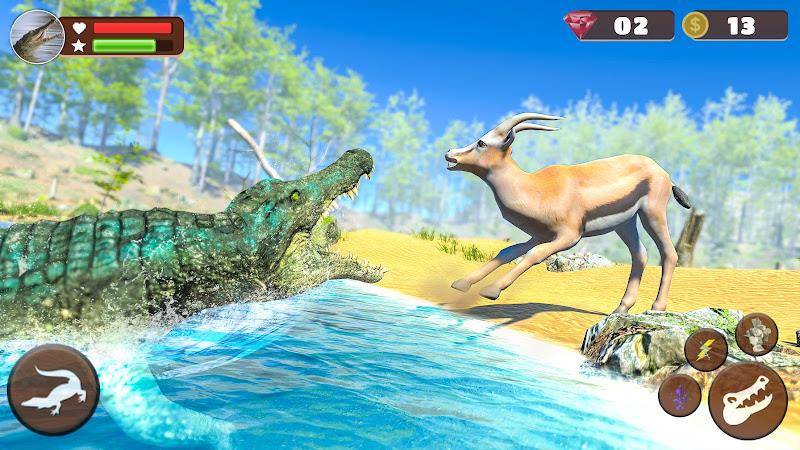 Wild Crocodile Family Sim Game Screenshot7