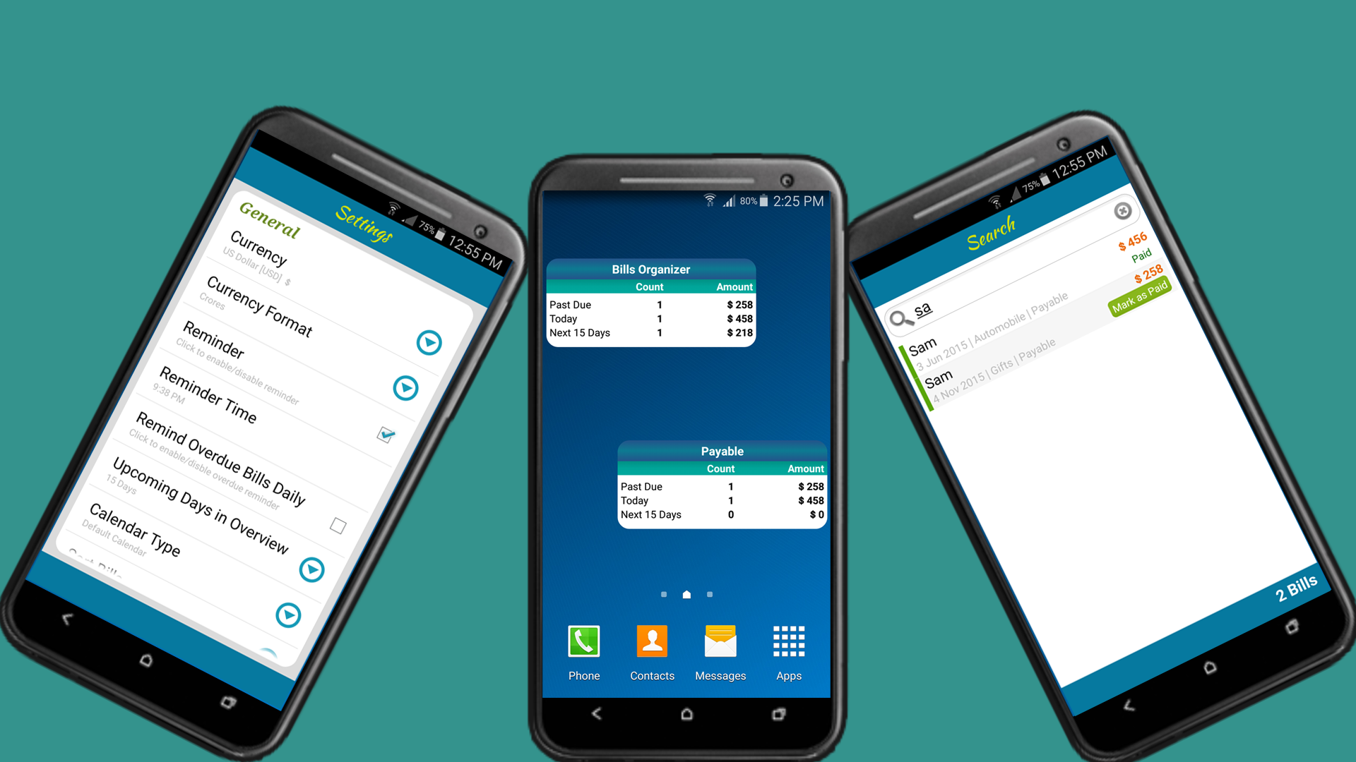 Bills Organizer -RemindonTime Screenshot8