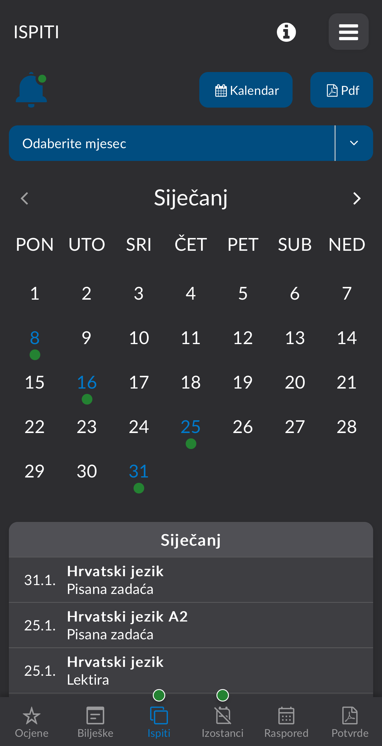 e-Dnevnik Screenshot3