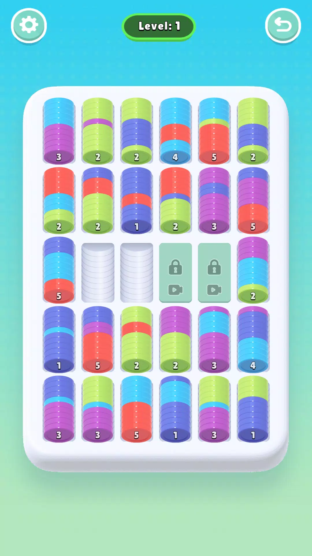 Coin Sort Puzzle - Color Game Screenshot8