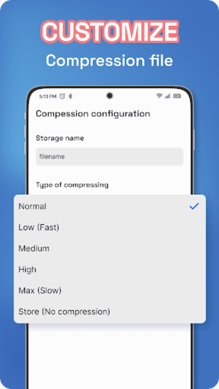 ZIP, RAR: File Compressor Screenshot3