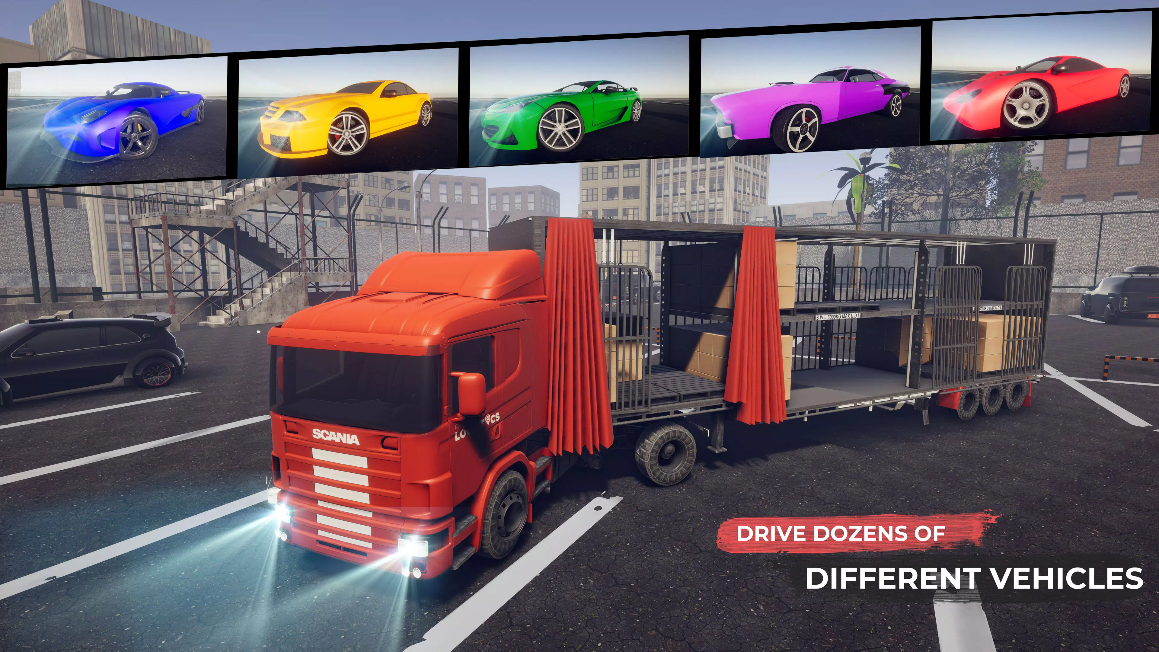 Parking Stand Car Drive Screenshot8