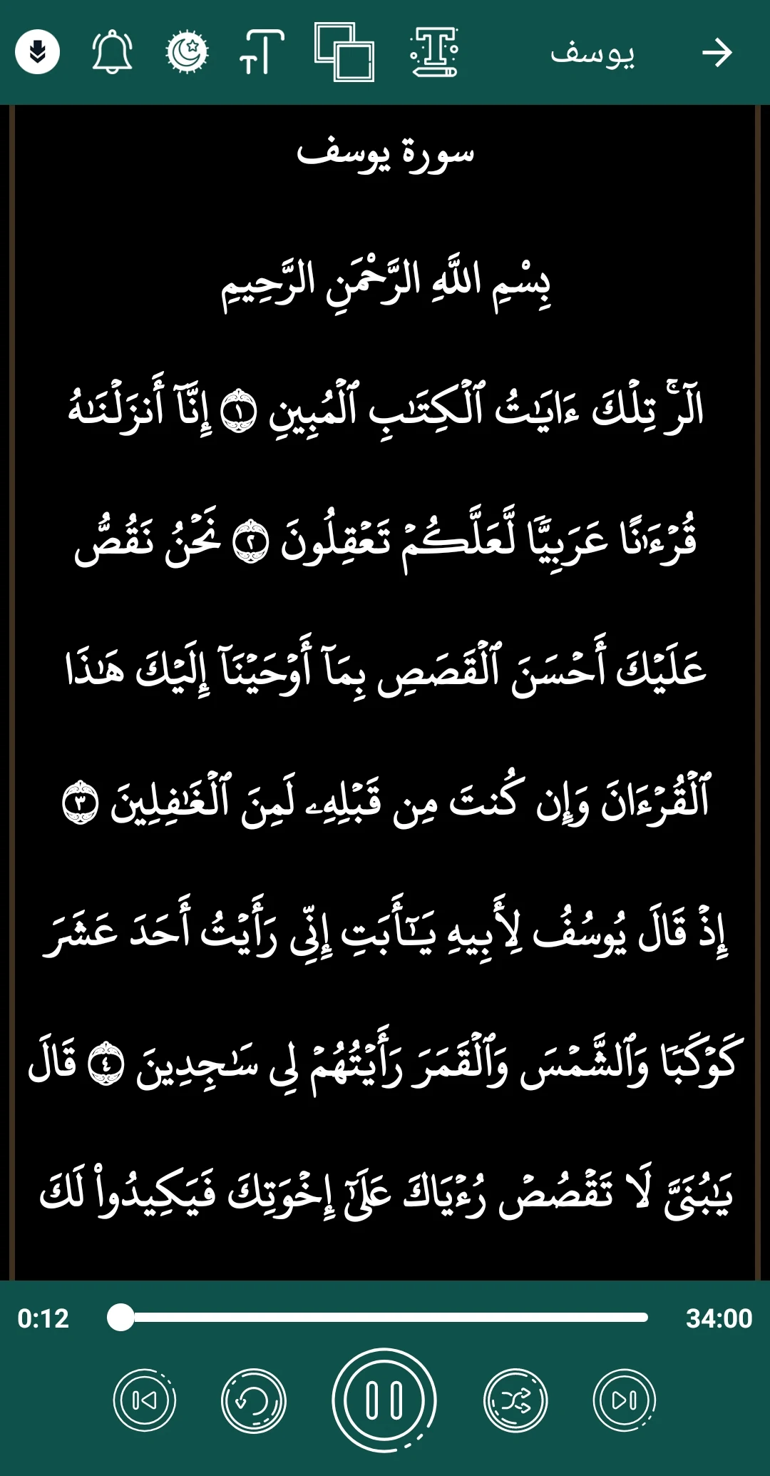 القران كريم صوت وصورة بدون نت Screenshot3