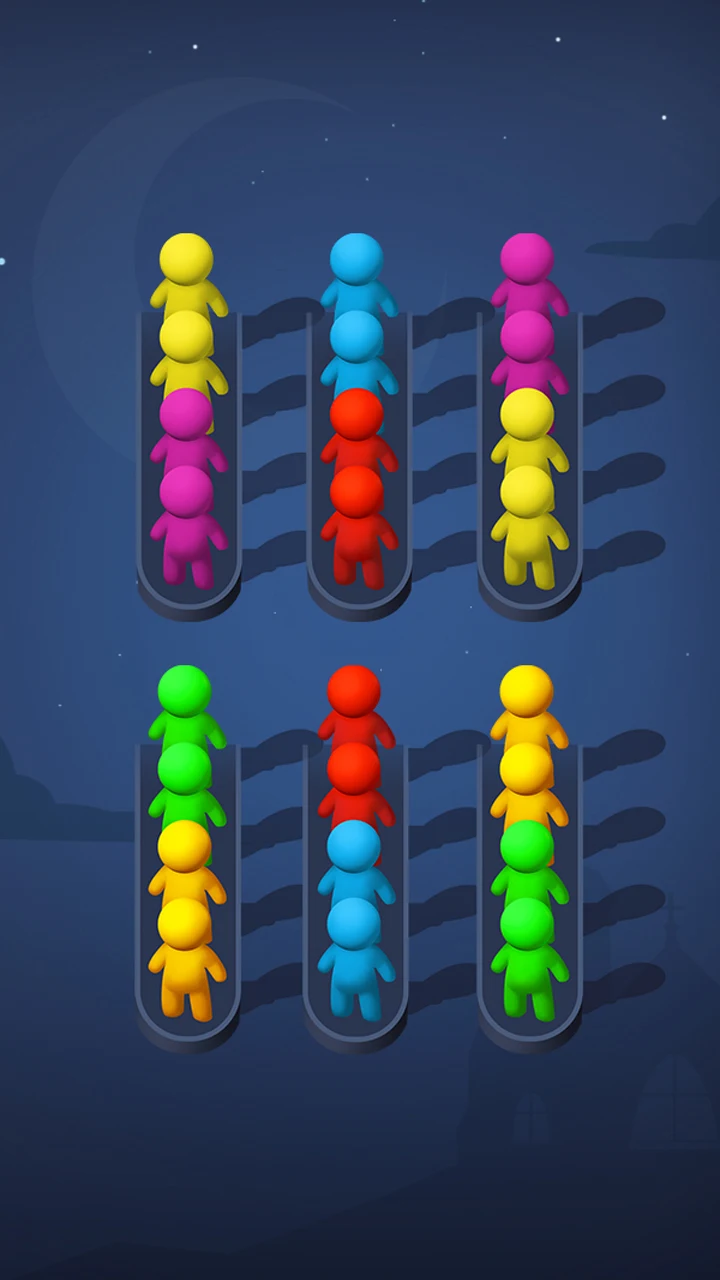 Sort Puzzle - stickman games Screenshot4