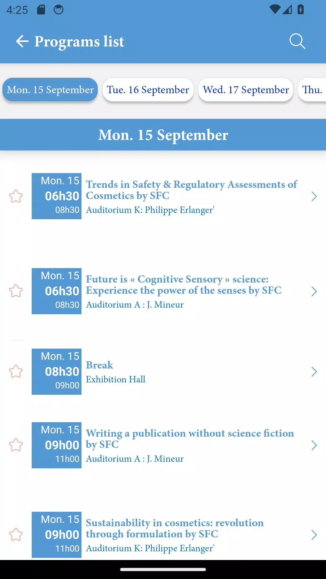 IFSCC Congress 2025 Screenshot3