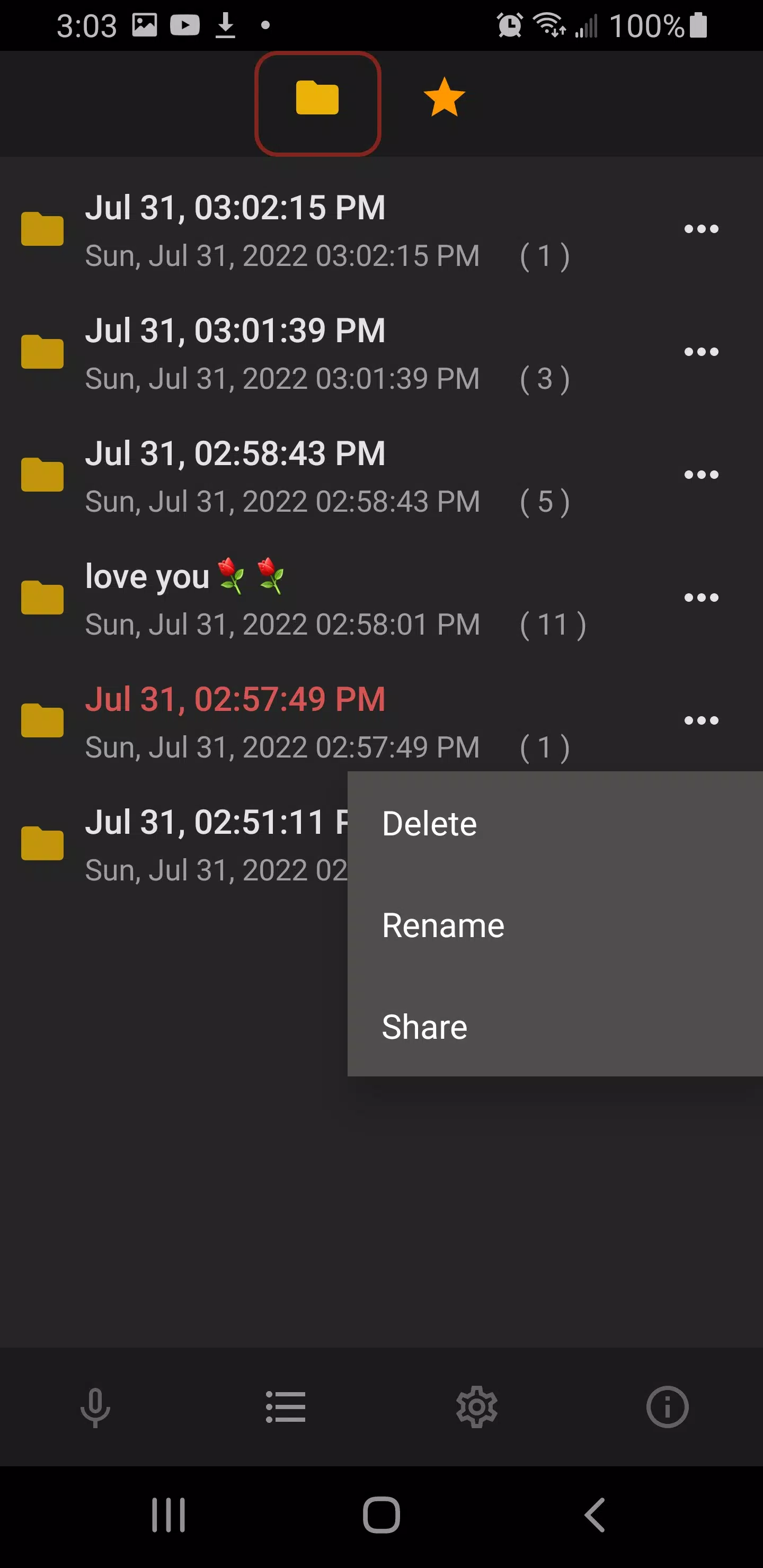 Sleep Recorder Screenshot4