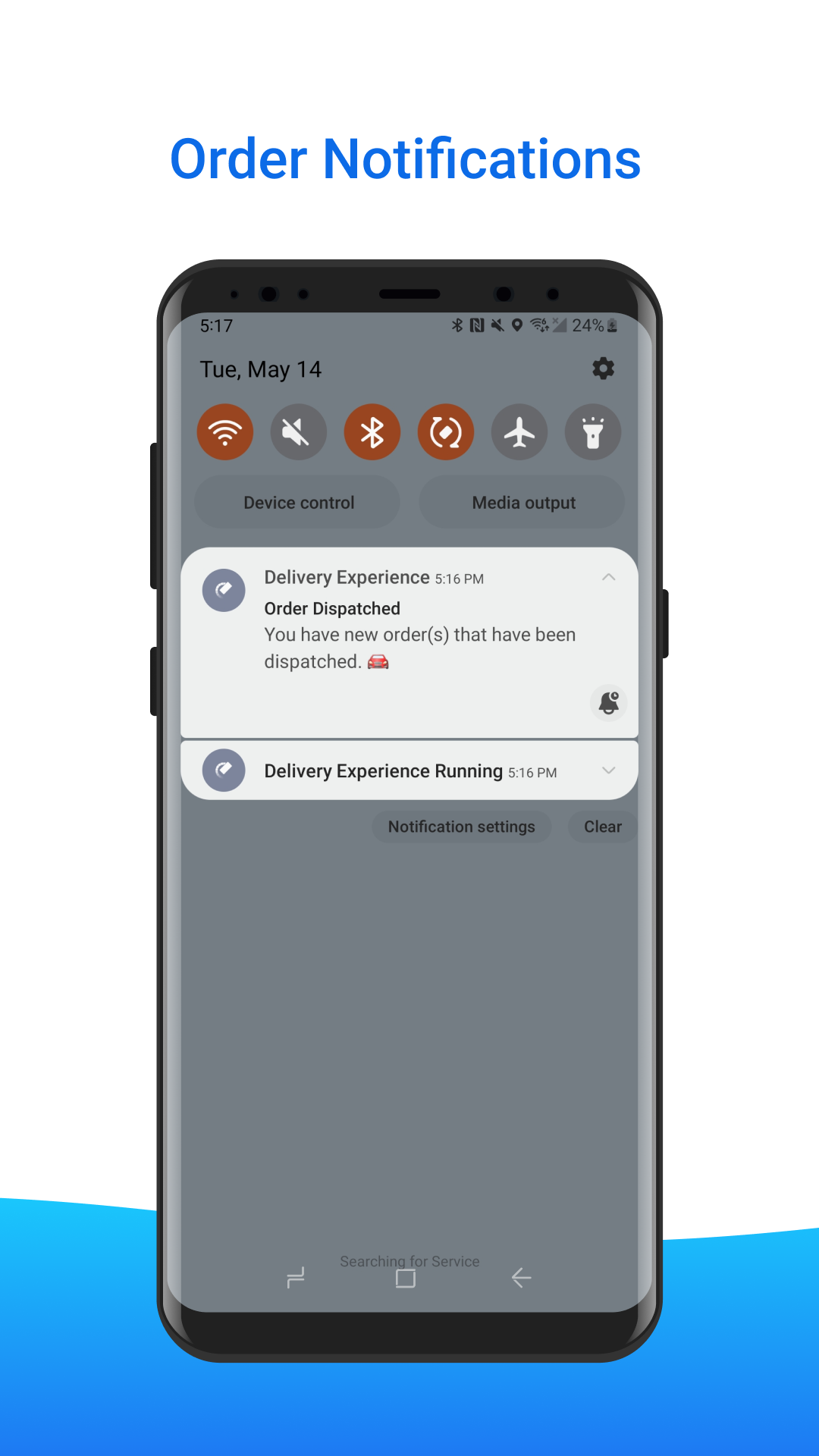 Delivery Experience Screenshot2