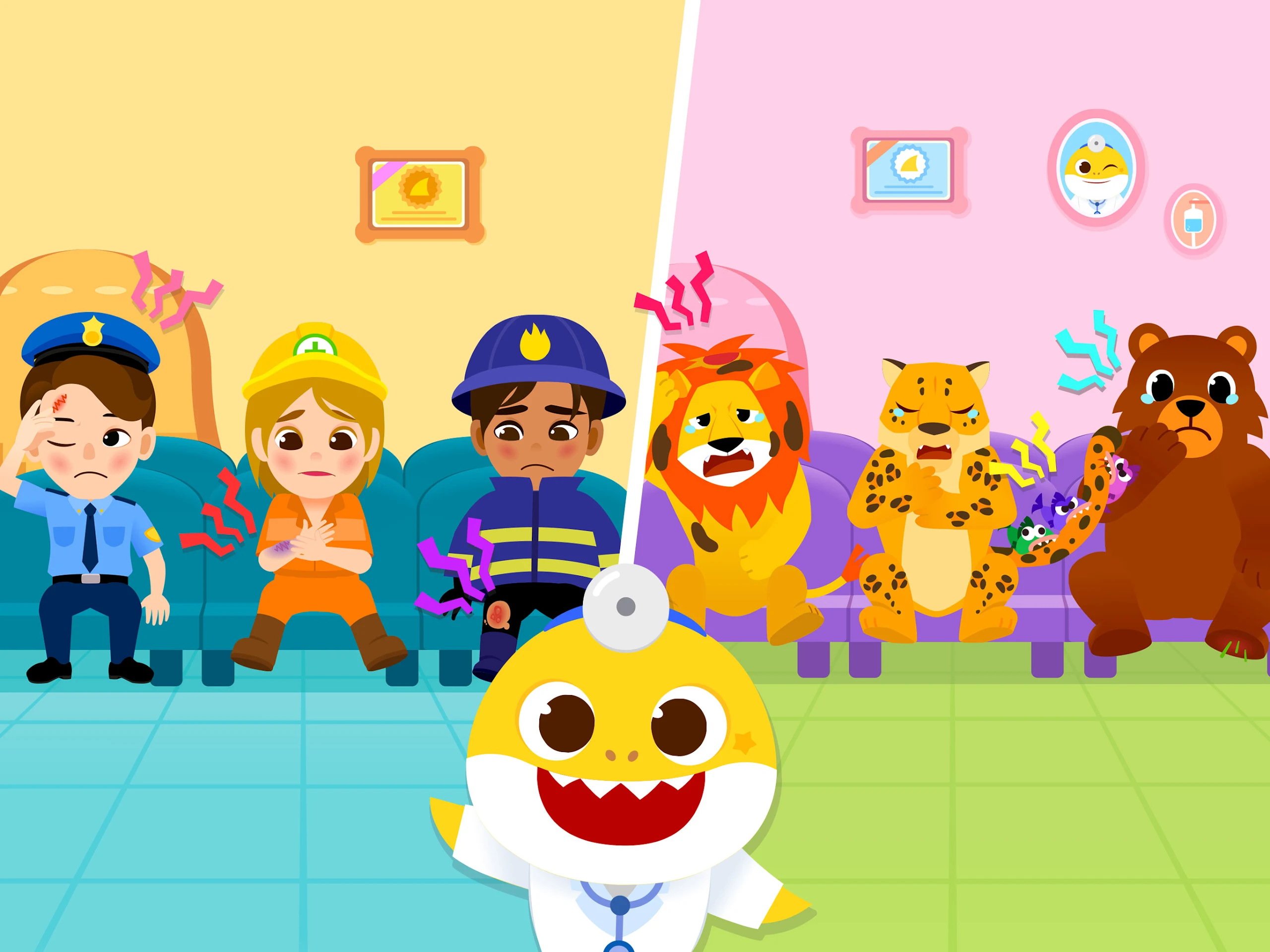 Baby Shark Hospital Play: Game Screenshot10