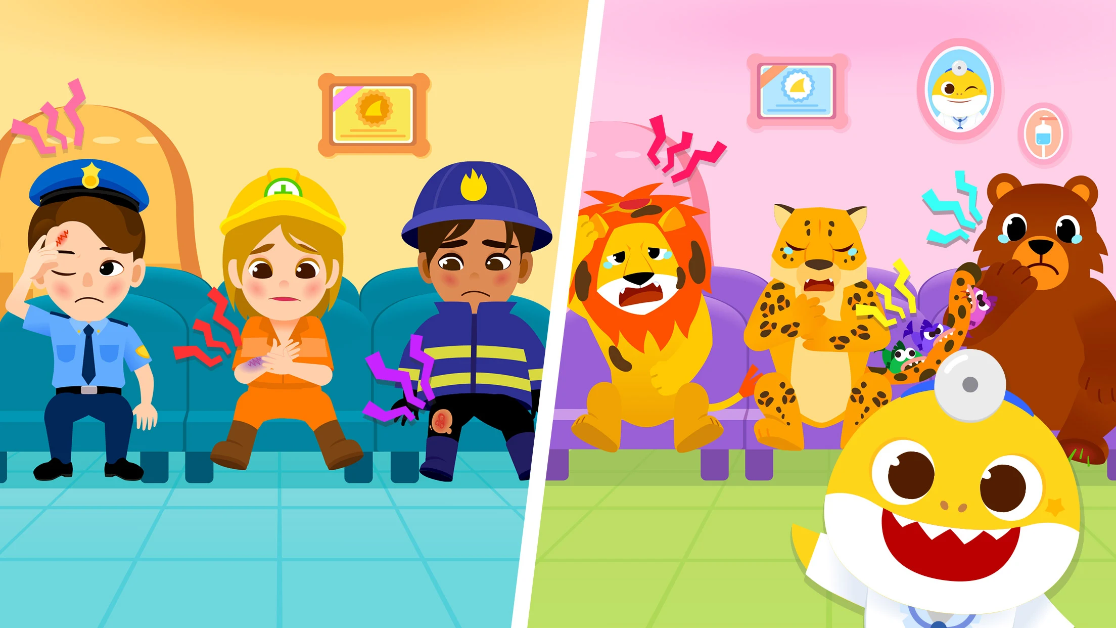 Baby Shark Hospital Play: Game Screenshot2