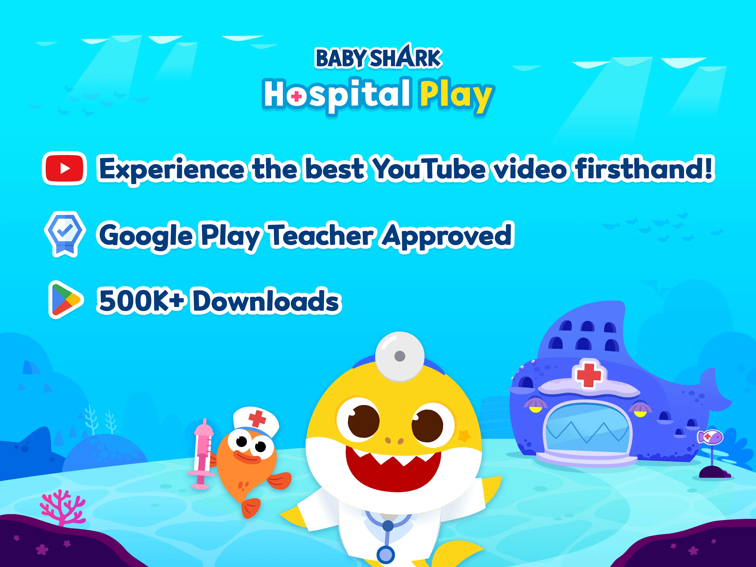 Baby Shark Hospital Play: Game Screenshot9